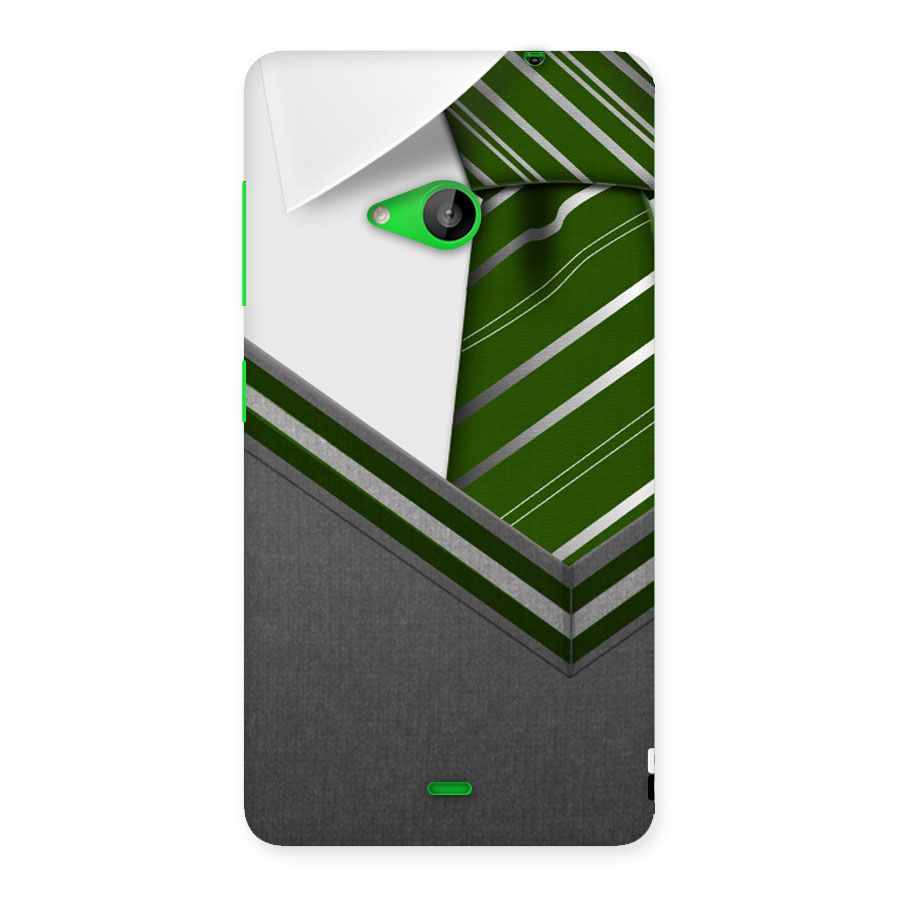 Grey Sweater Back Case for Lumia 535
