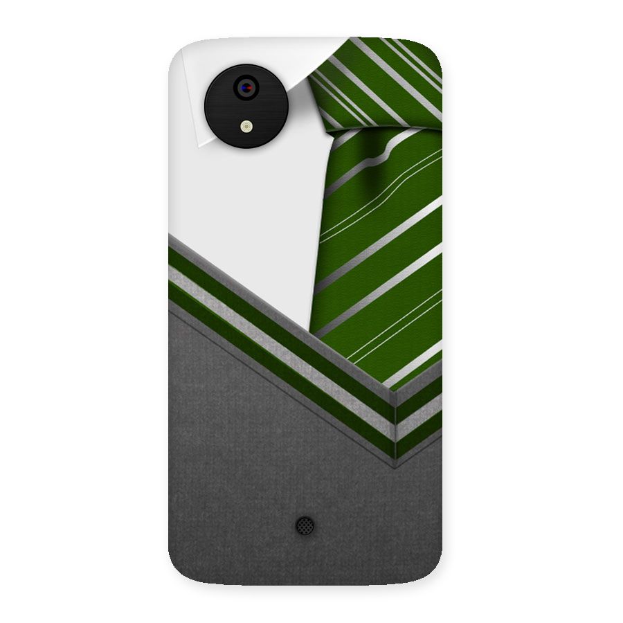 Grey Sweater Back Case for Micromax Canvas A1
