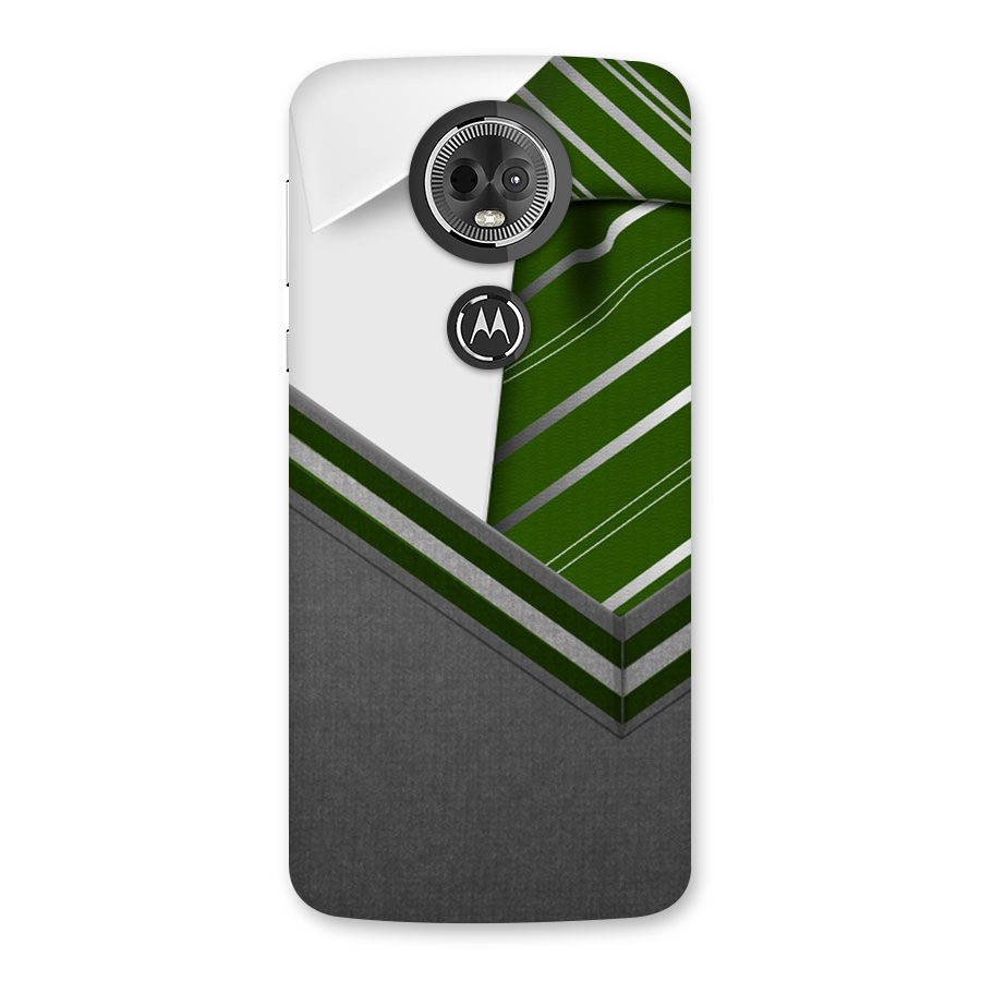 Grey Sweater Back Case for Moto E5 Plus
