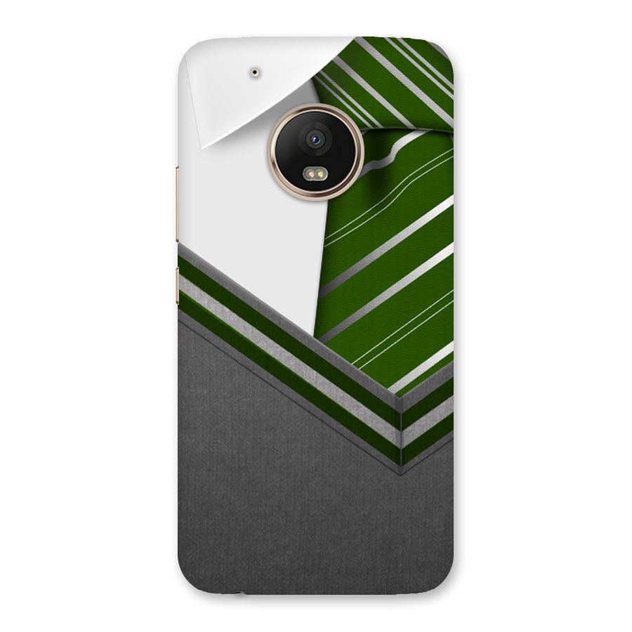 Grey Sweater Back Case for Moto G5 Plus