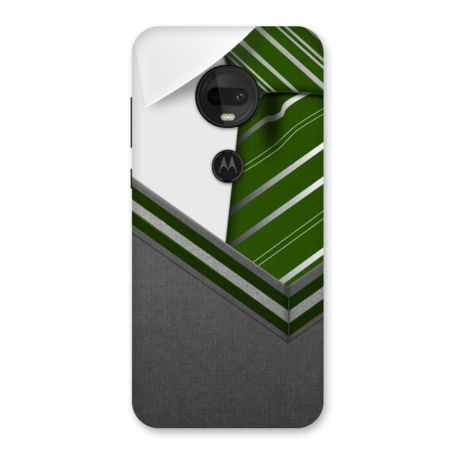 Grey Sweater Back Case for Moto G7