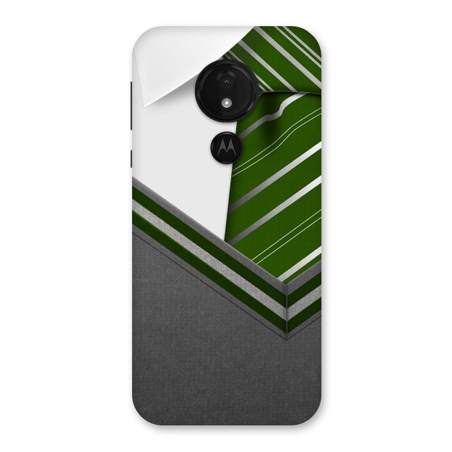 Grey Sweater Back Case for Moto G7 Power