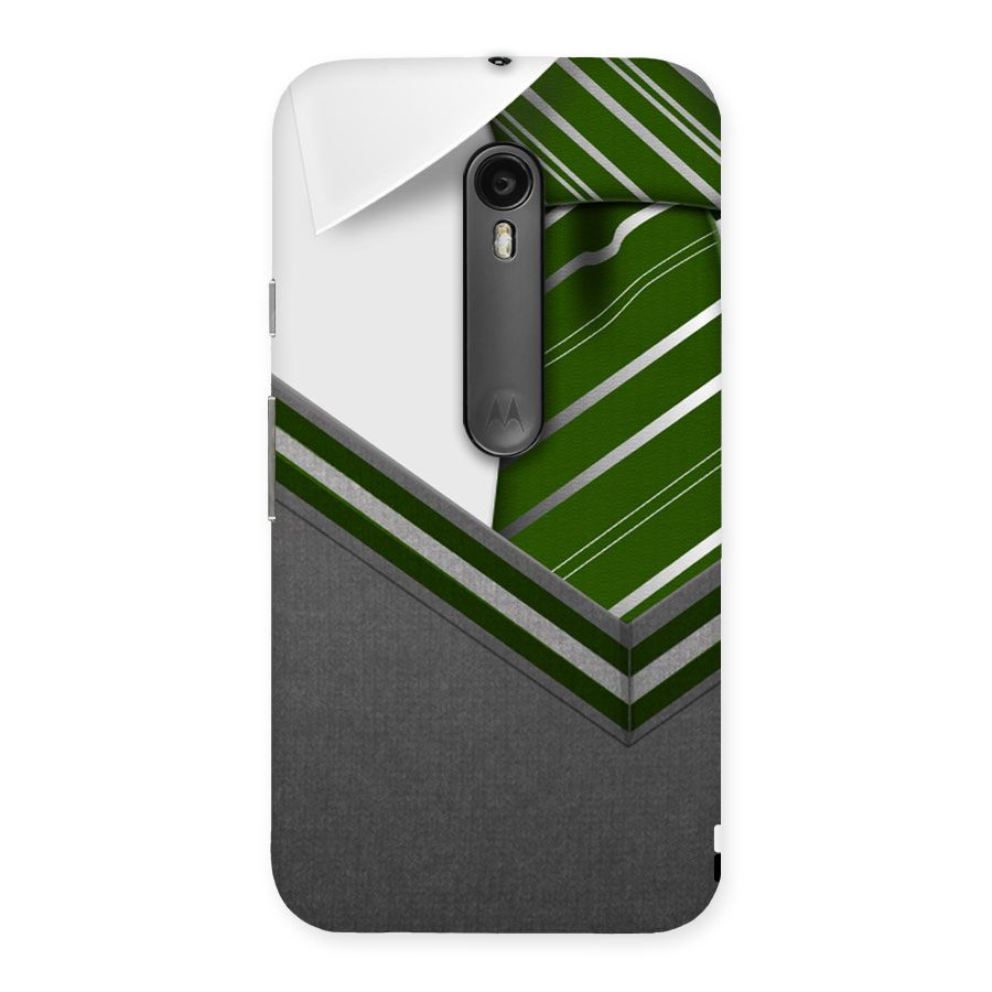 Grey Sweater Back Case for Moto G Turbo