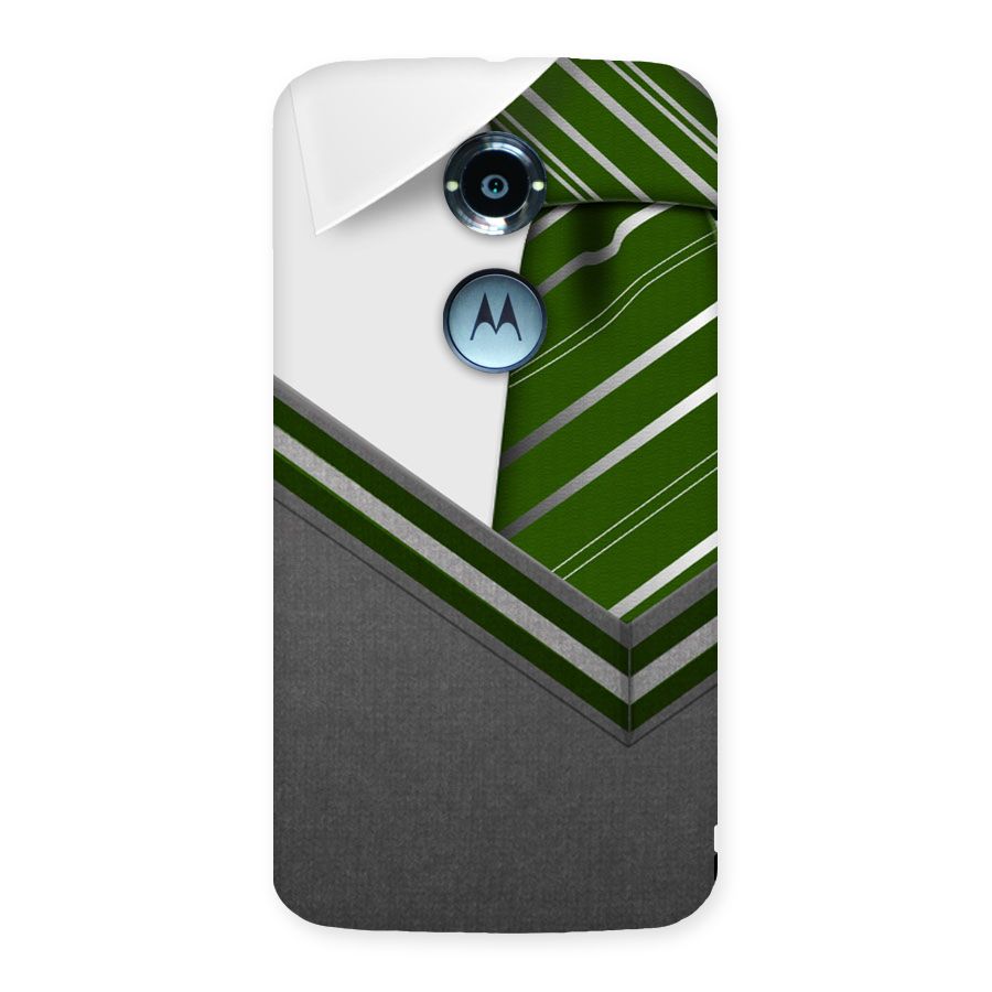 Grey Sweater Back Case for Moto X 2nd Gen