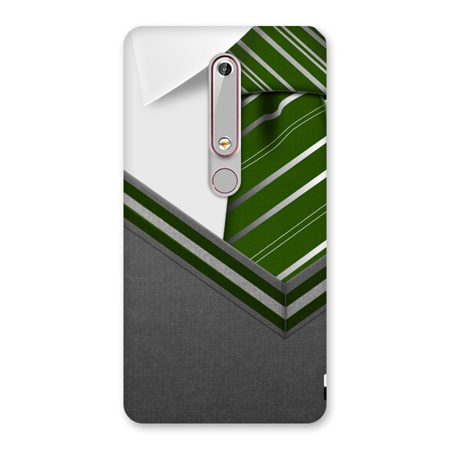 Grey Sweater Back Case for Nokia 6.1
