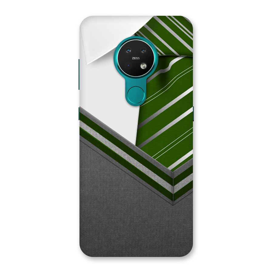 Grey Sweater Back Case for Nokia 7.2