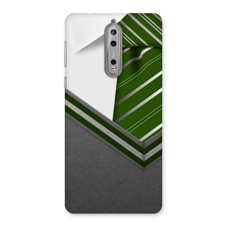 Grey Sweater Back Case for Nokia 8