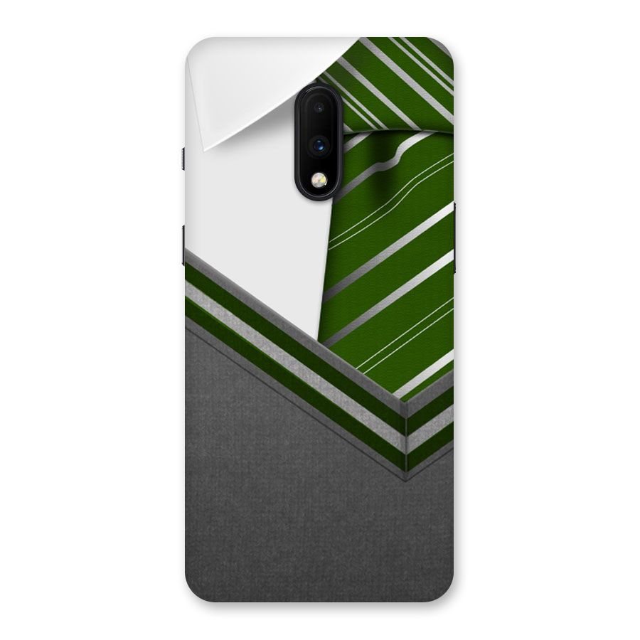 Grey Sweater Back Case for OnePlus 7