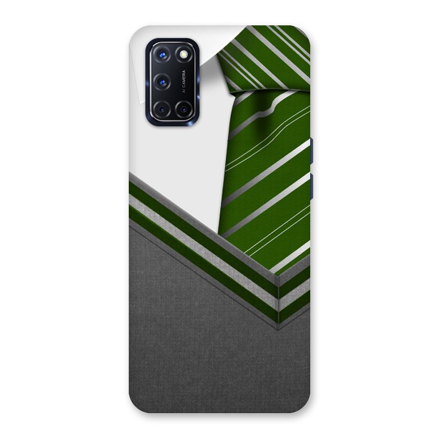 Grey Sweater Back Case for Oppo A52