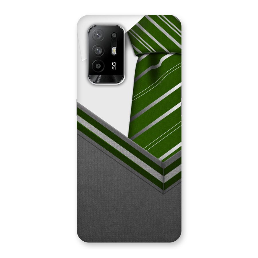Grey Sweater Back Case for Oppo F19 Pro Plus 5G