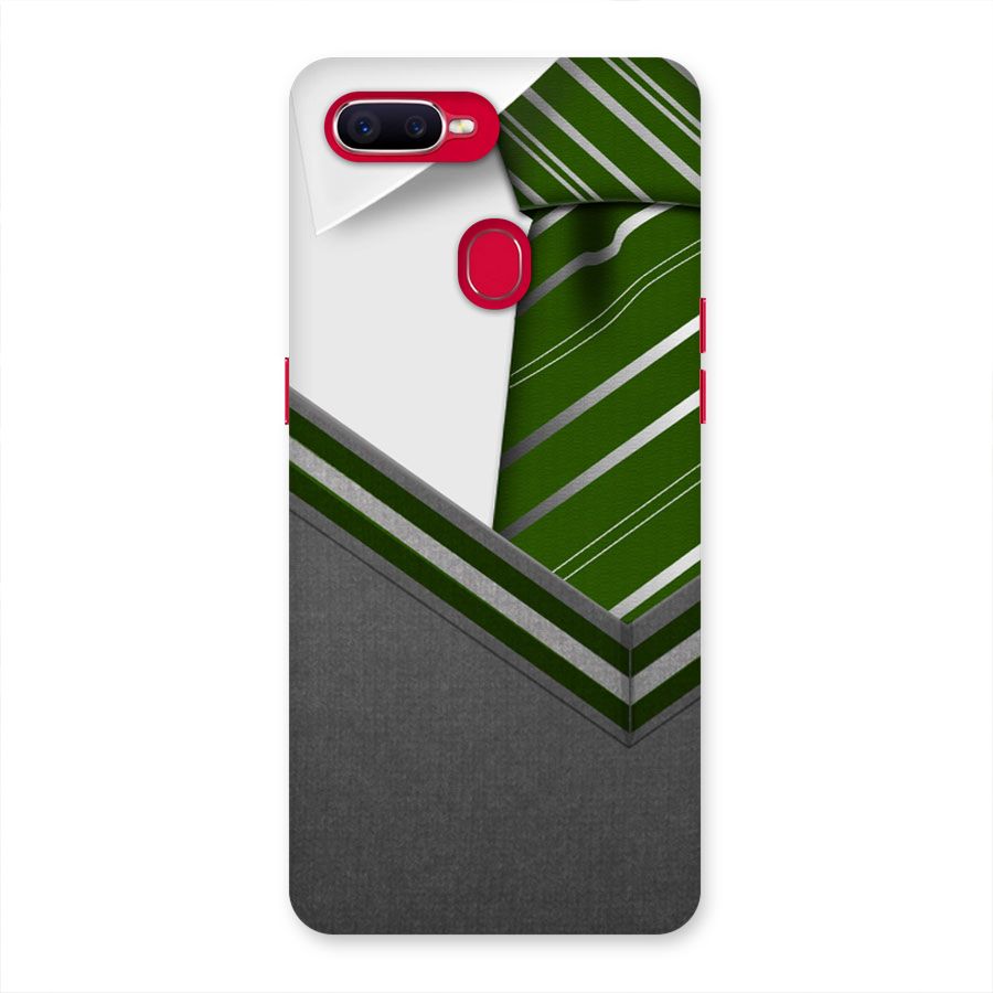 Grey Sweater Back Case for Oppo F9 Pro