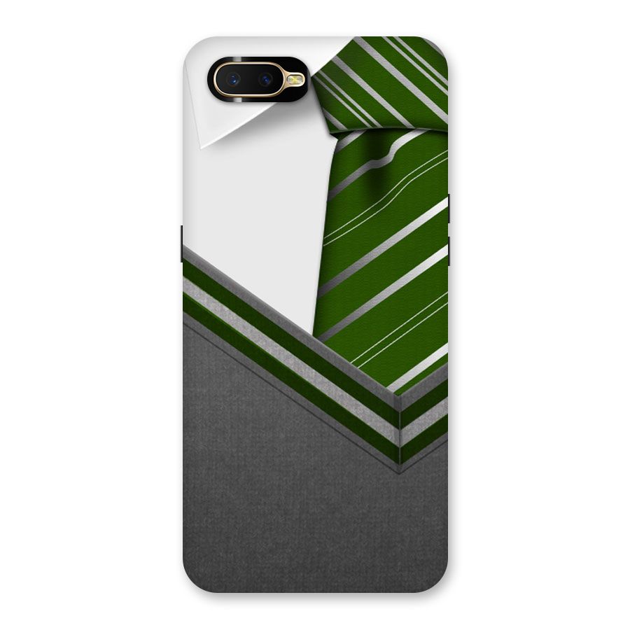 Grey Sweater Back Case for Oppo K1