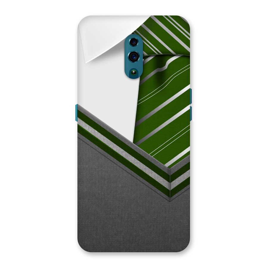 Grey Sweater Back Case for Oppo Reno