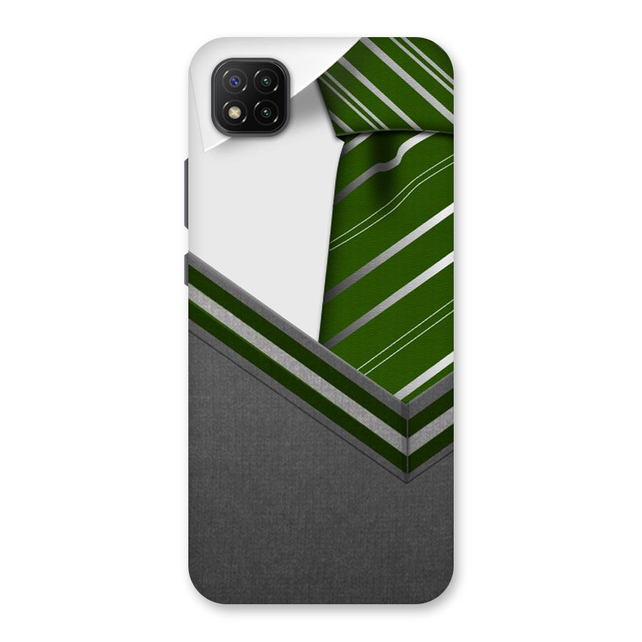 Grey Sweater Back Case for Poco C3