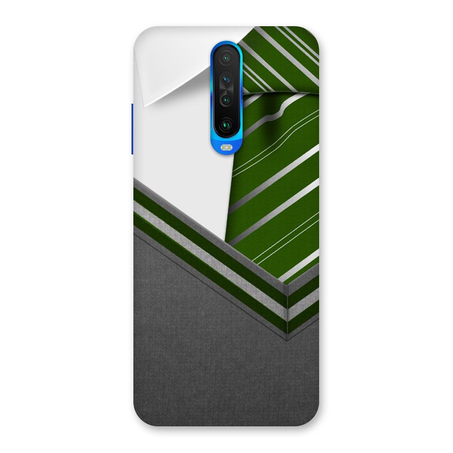 Grey Sweater Back Case for Poco X2