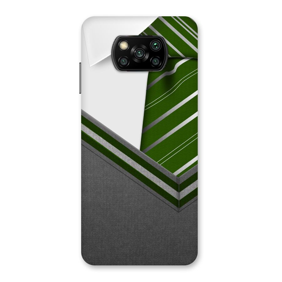 Grey Sweater Back Case for Poco X3