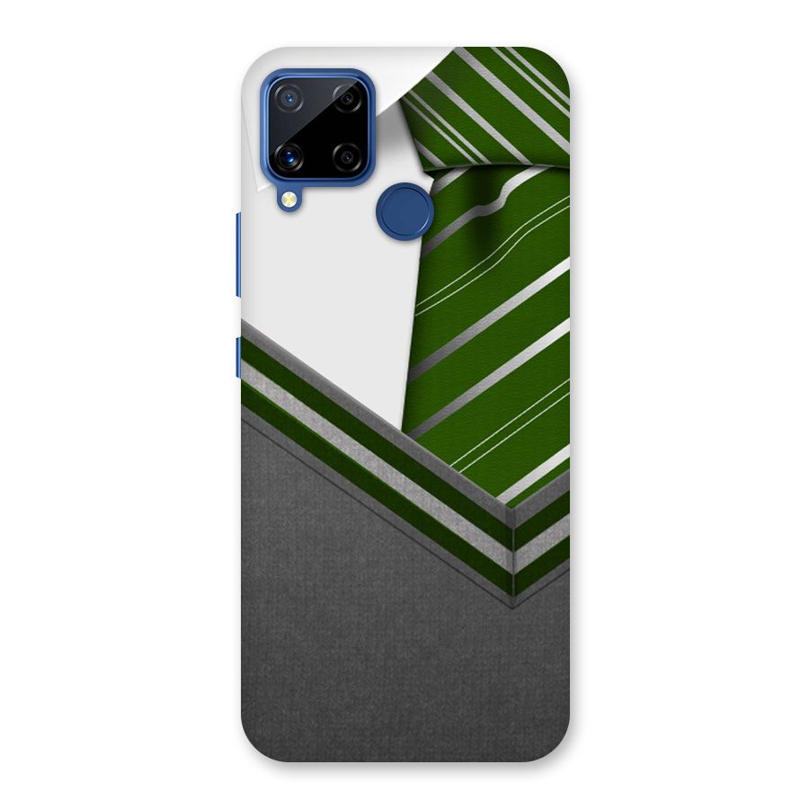 Grey Sweater Back Case for Realme C15