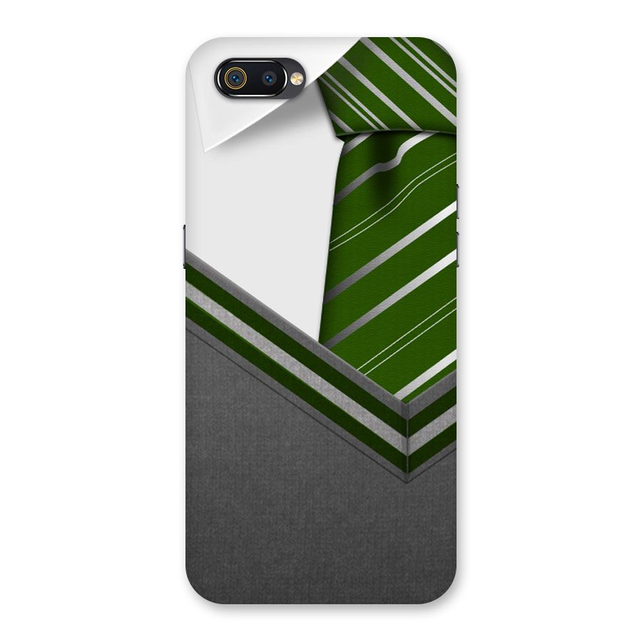 Grey Sweater Back Case for Realme C2