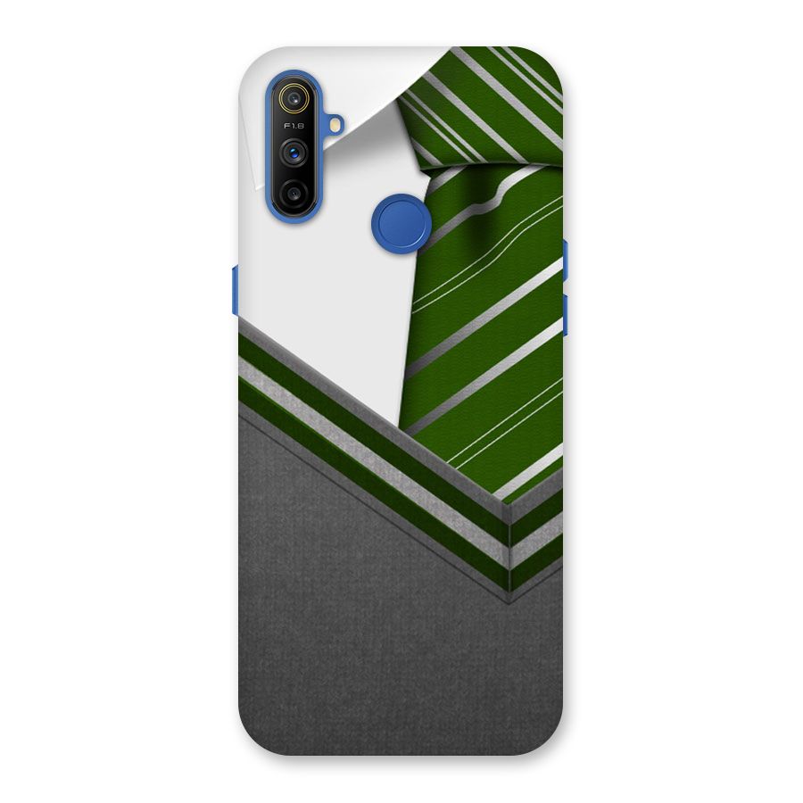 Grey Sweater Back Case for Realme Narzo 10A