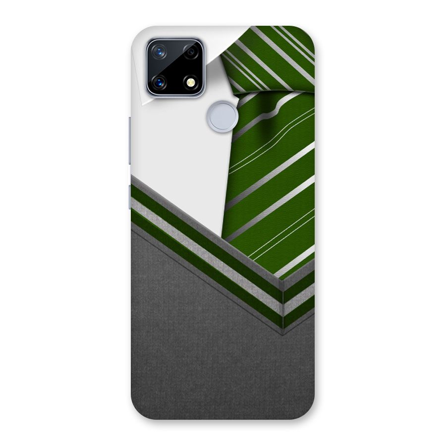 Grey Sweater Back Case for Realme Narzo 20