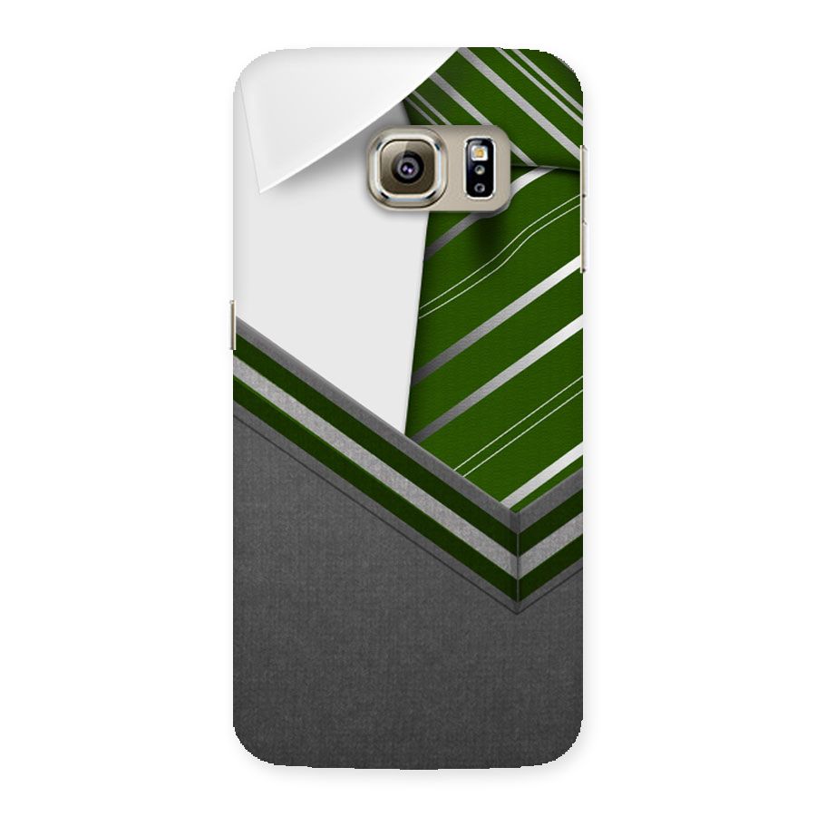 Grey Sweater Back Case for Samsung Galaxy S6 Edge