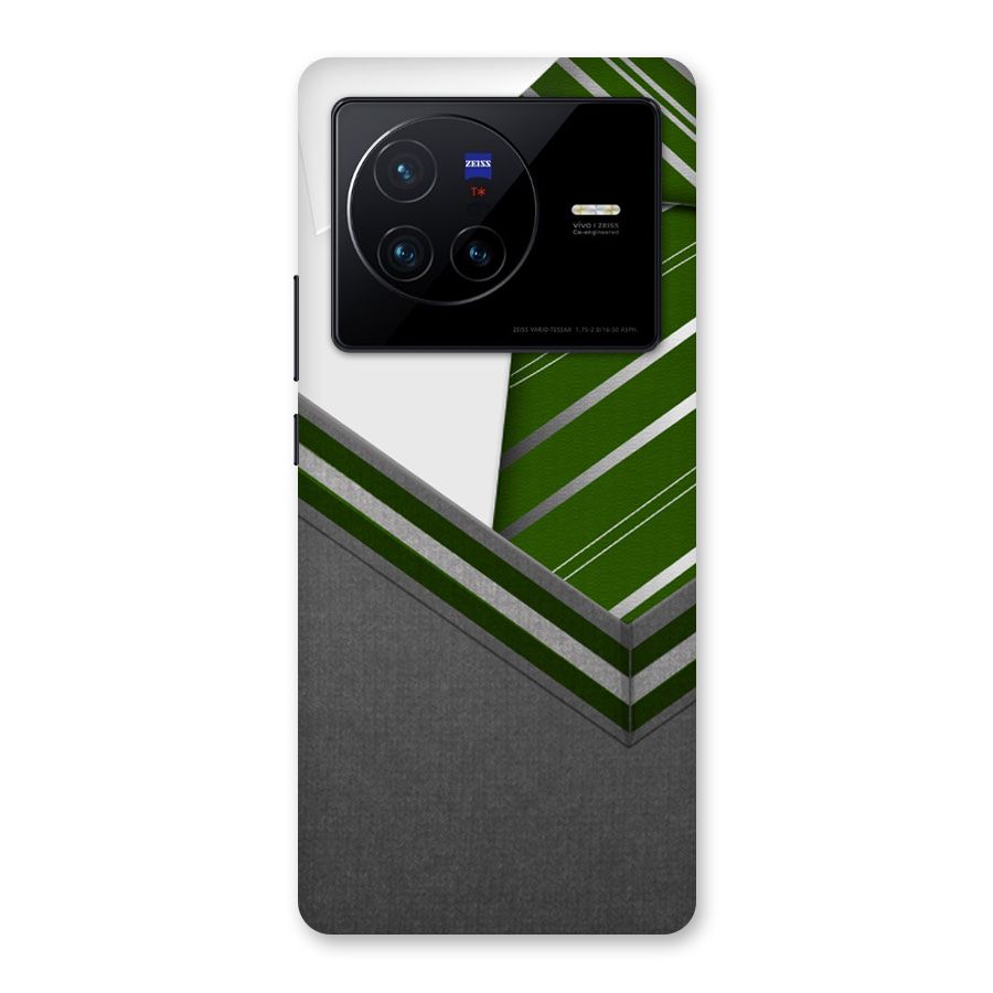 Grey Sweater Back Case for Vivo X80