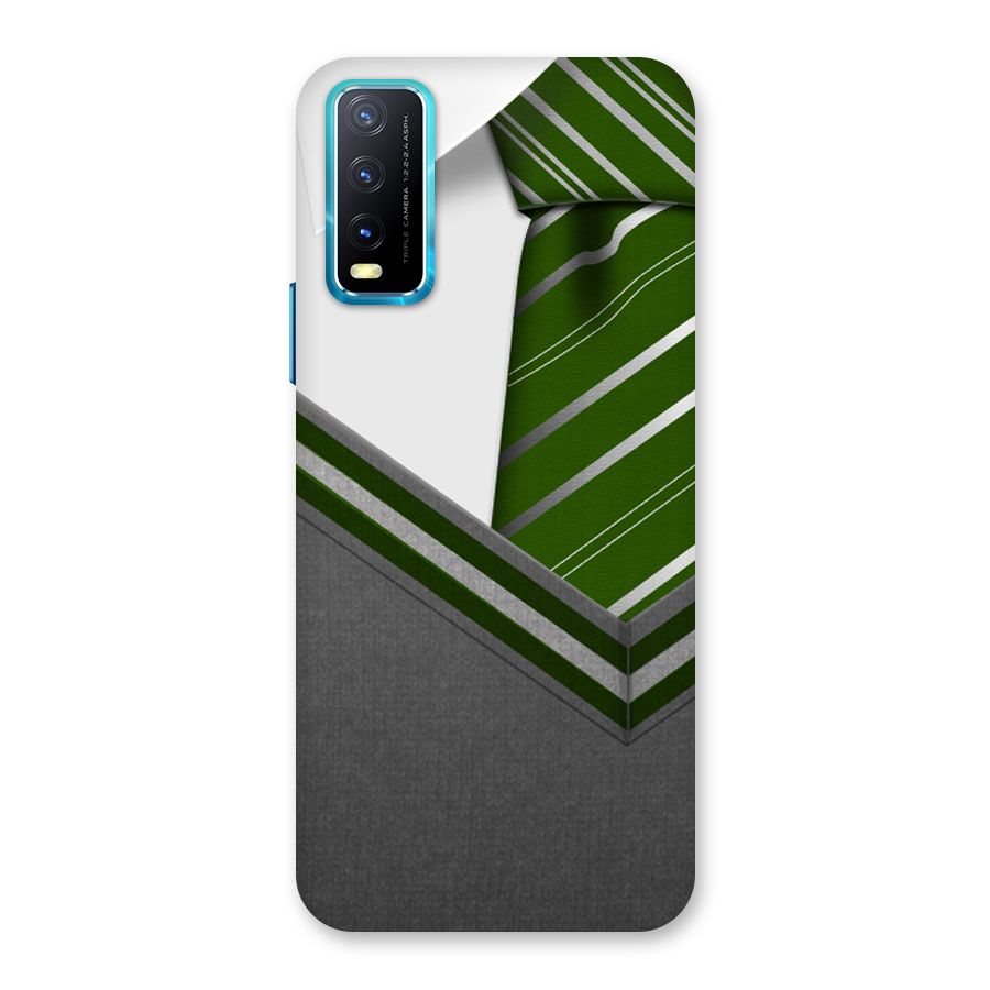 Grey Sweater Back Case for Vivo Y20
