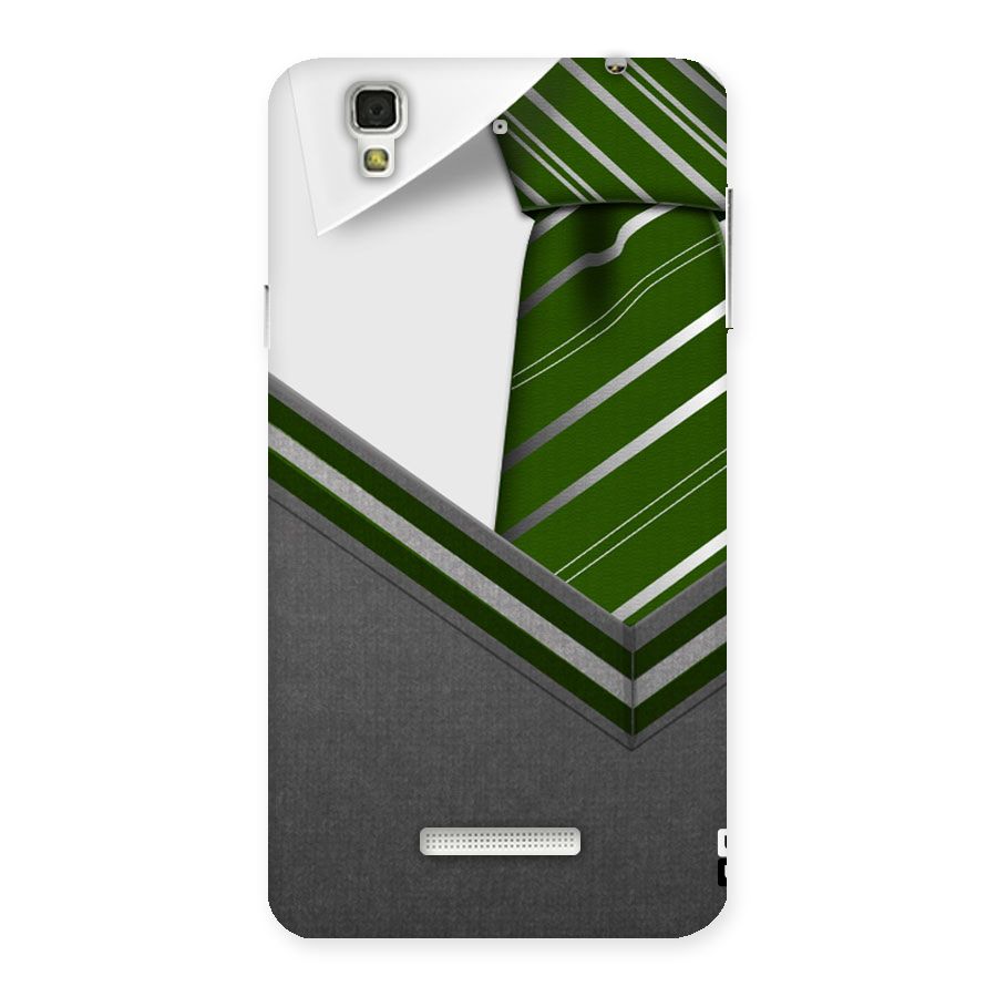 Grey Sweater Back Case for YU Yureka Plus