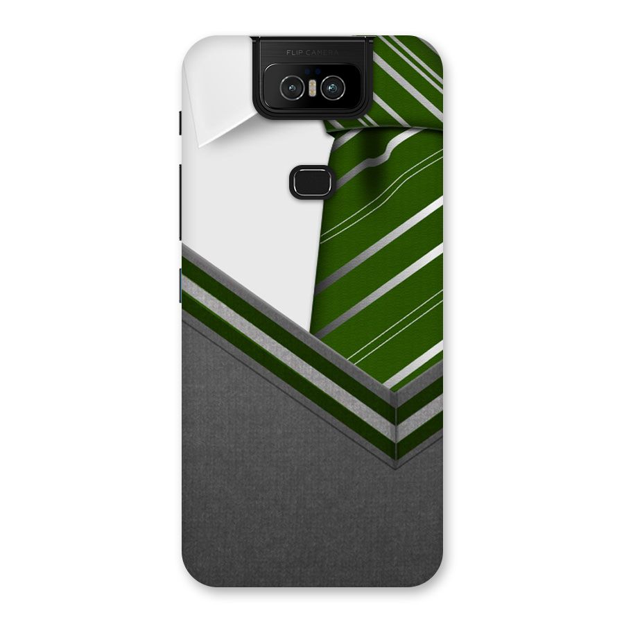 Grey Sweater Back Case for Zenfone 6z