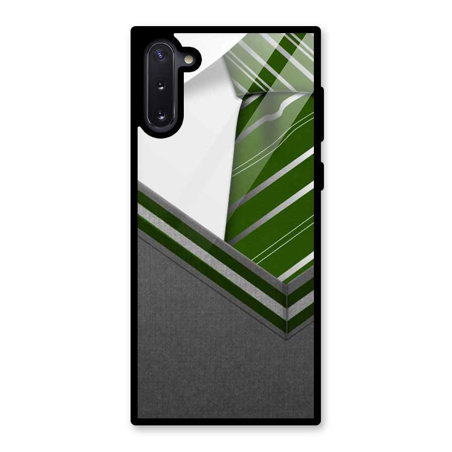 Grey Sweater Glass Back Case for Galaxy Note 10