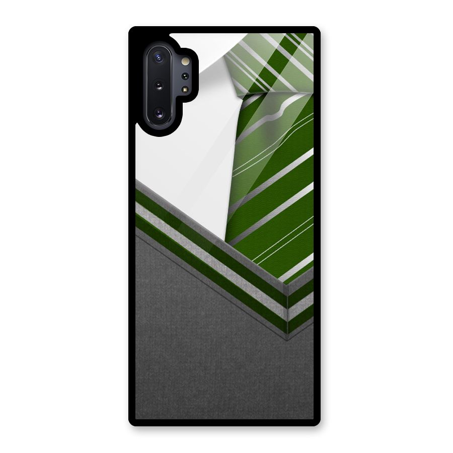 Grey Sweater Glass Back Case for Galaxy Note 10 Plus