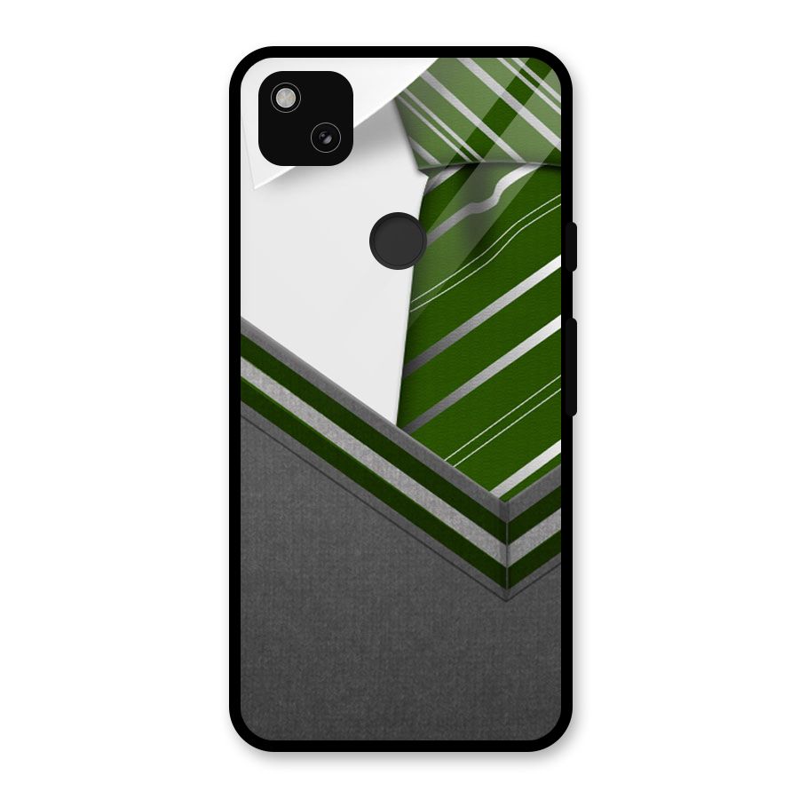 Grey Sweater Glass Back Case for Google Pixel 4a