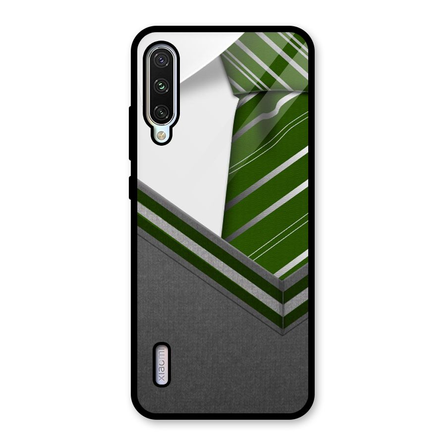 Grey Sweater Glass Back Case for Mi A3