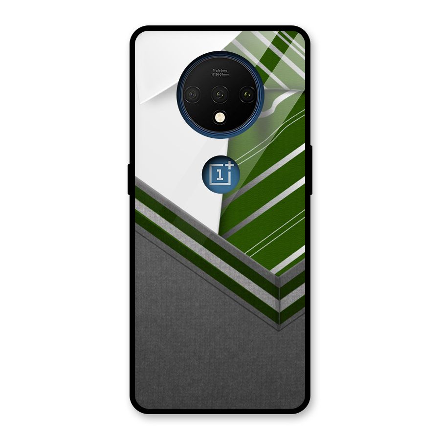 Grey Sweater Glass Back Case for OnePlus 7T