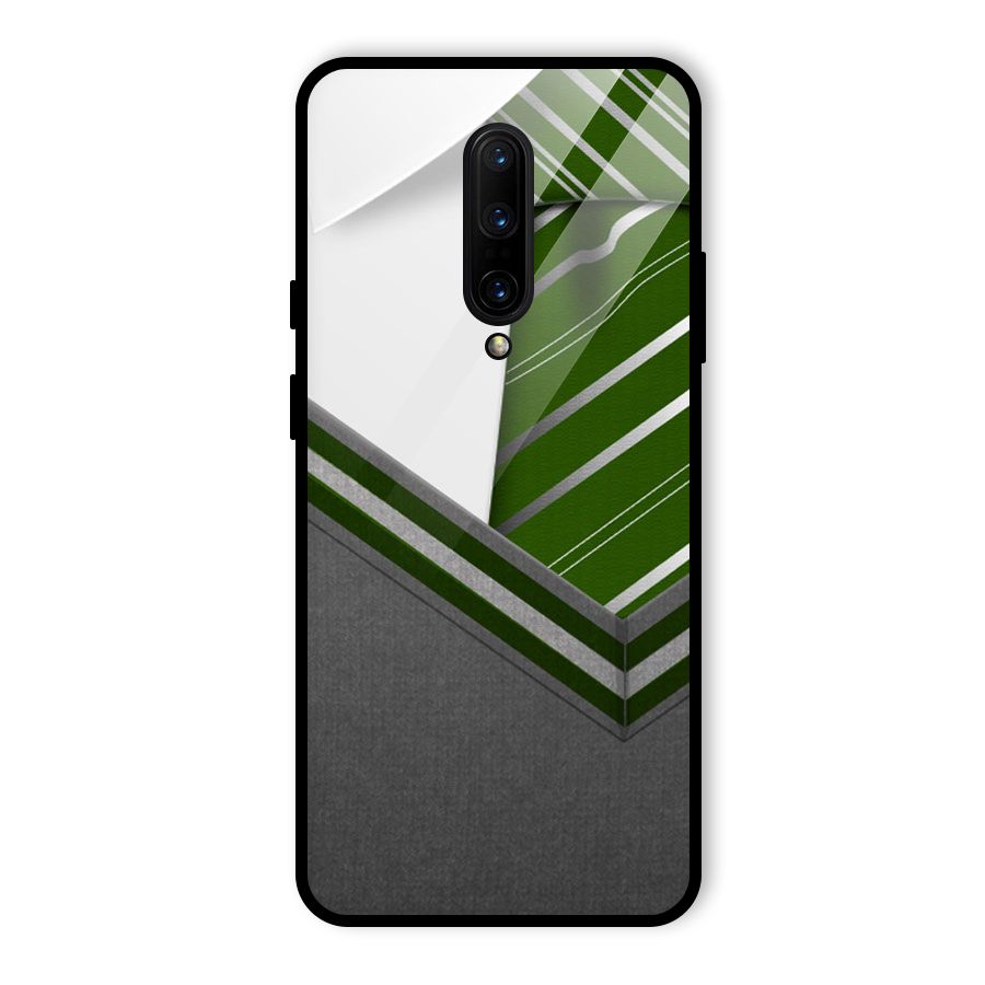 Grey Sweater Glass Back Case for OnePlus 7 Pro