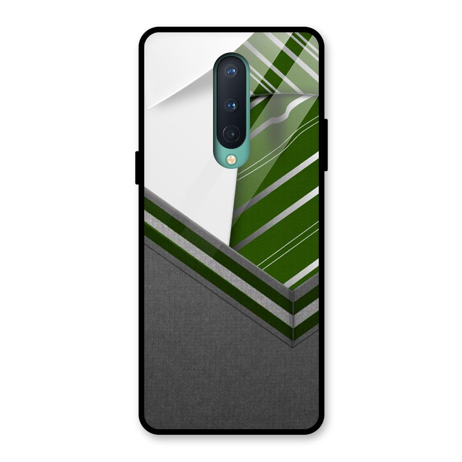 Grey Sweater Glass Back Case for OnePlus 8