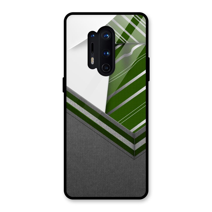 Grey Sweater Glass Back Case for OnePlus 8 Pro