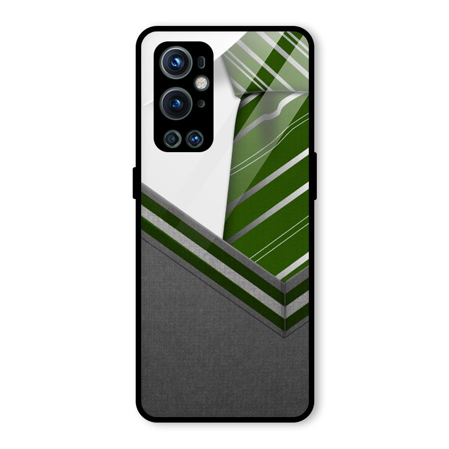 Grey Sweater Glass Back Case for OnePlus 9 Pro