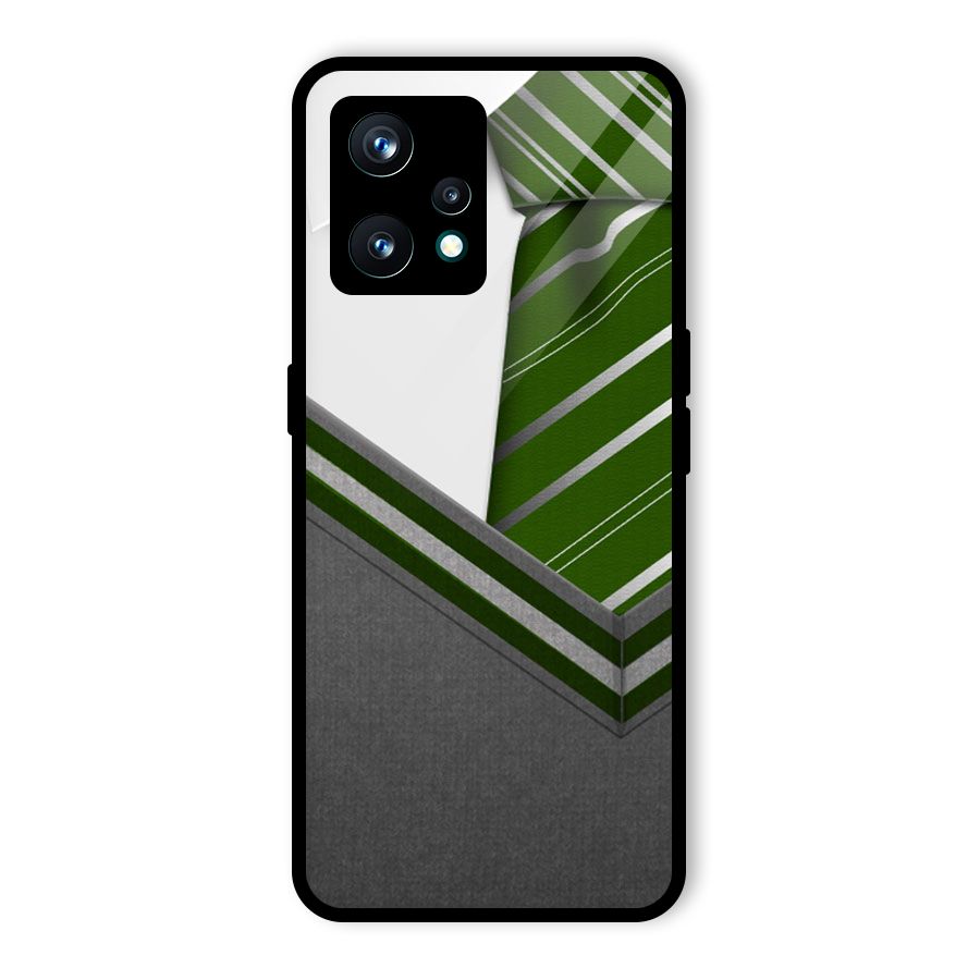 Grey Sweater Glass Back Case for Realme 9 Pro Plus 5G
