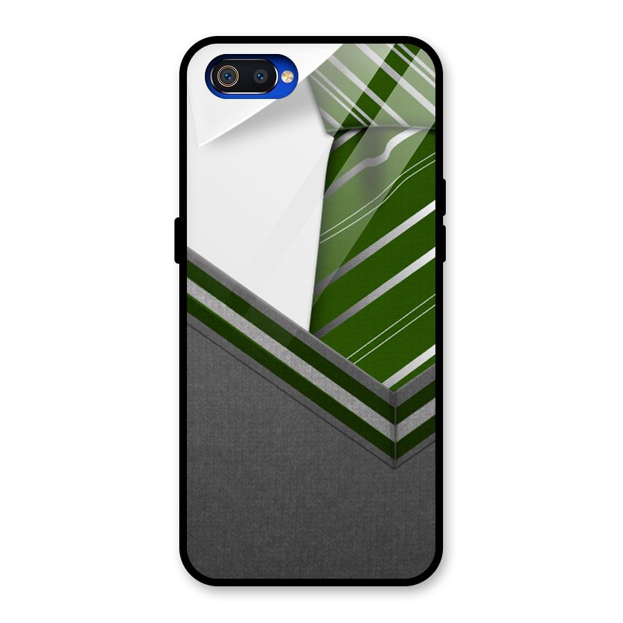Grey Sweater Glass Back Case for Realme C2