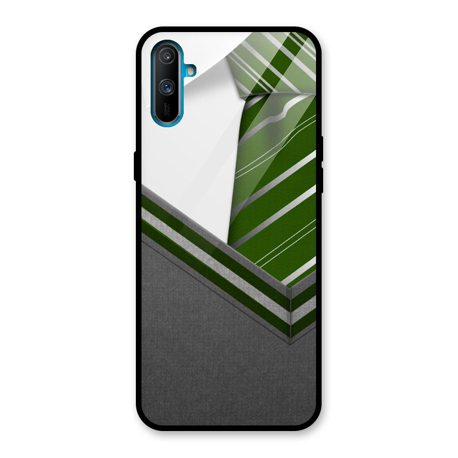 Grey Sweater Glass Back Case for Realme C3