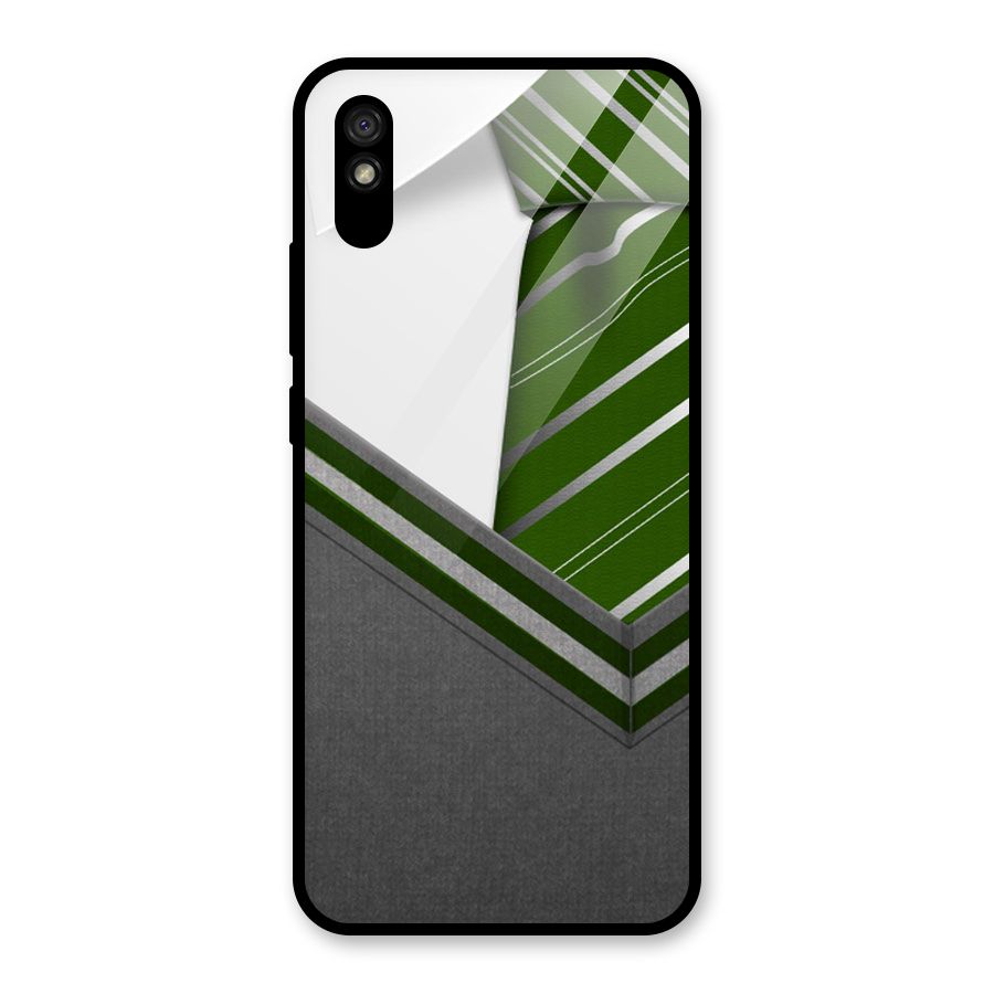 Grey Sweater Glass Back Case for Redmi 9A