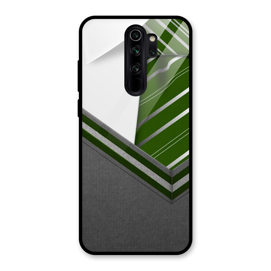 Grey Sweater Glass Back Case for Redmi Note 8 Pro