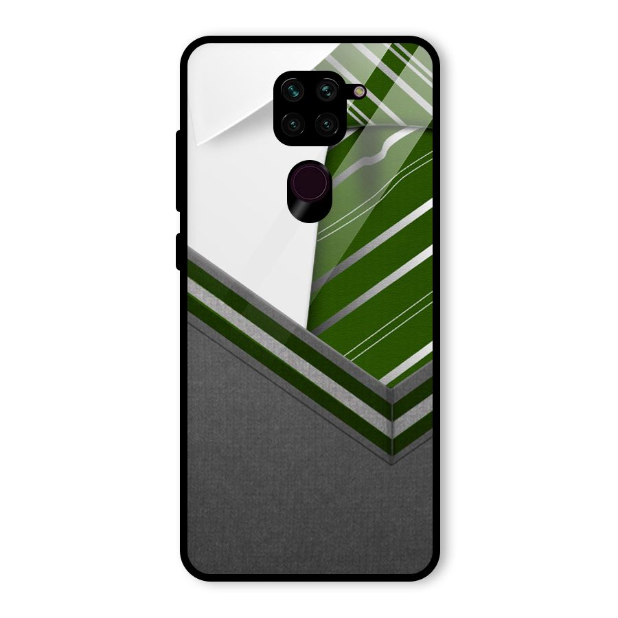 Grey Sweater Glass Back Case for Redmi Note 9