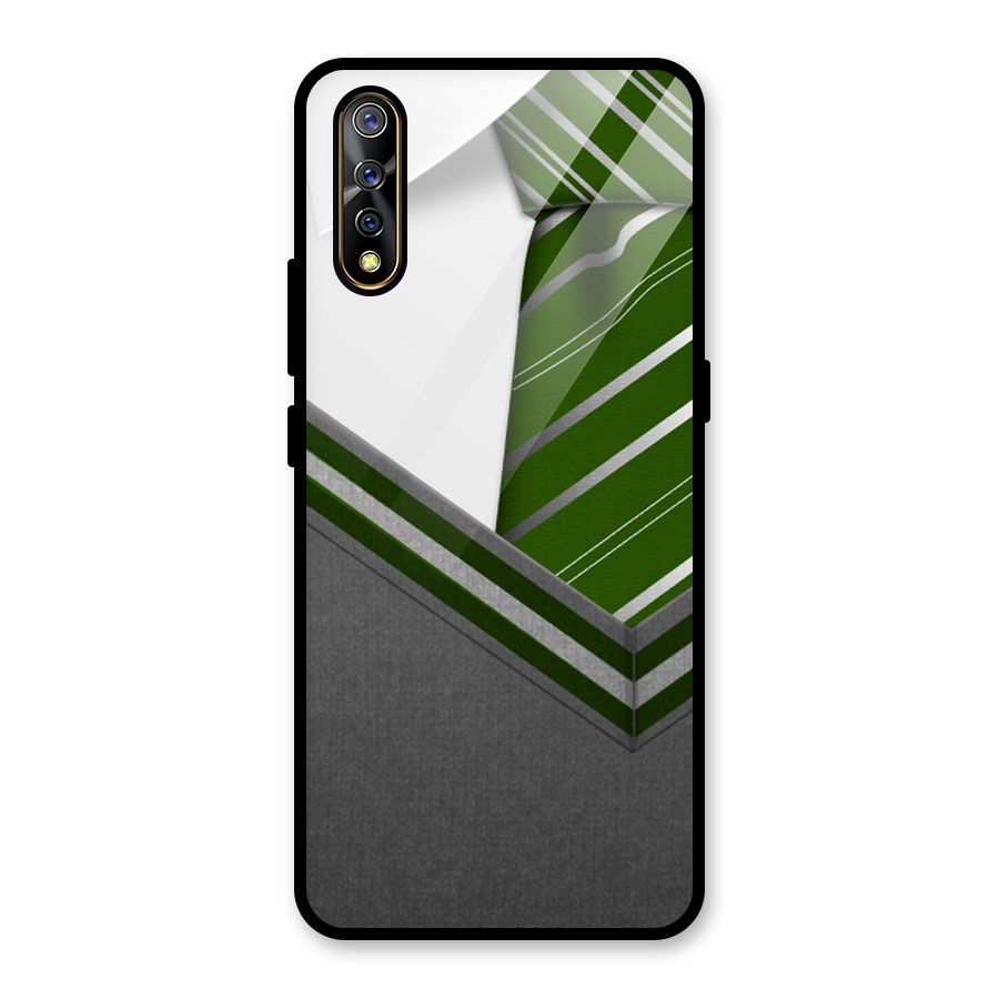 Grey Sweater Glass Back Case for Vivo S1