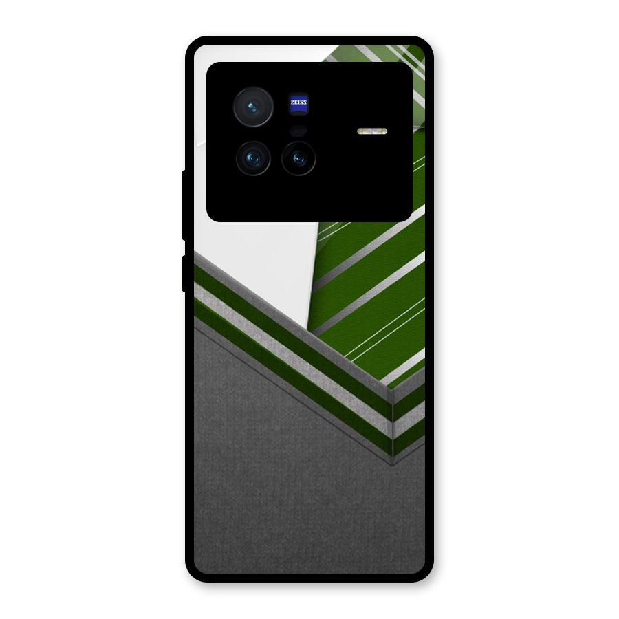 Grey Sweater Glass Back Case for Vivo X80