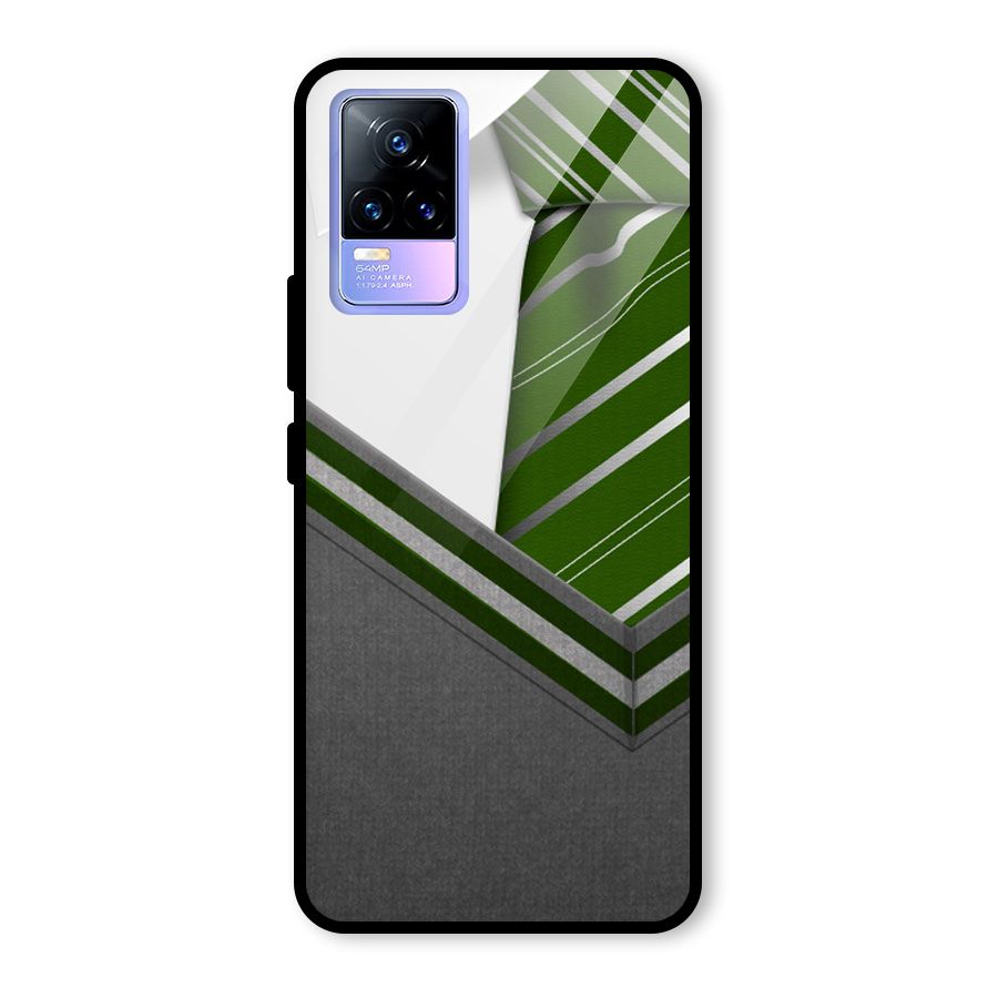 Grey Sweater Glass Back Case for Vivo Y73