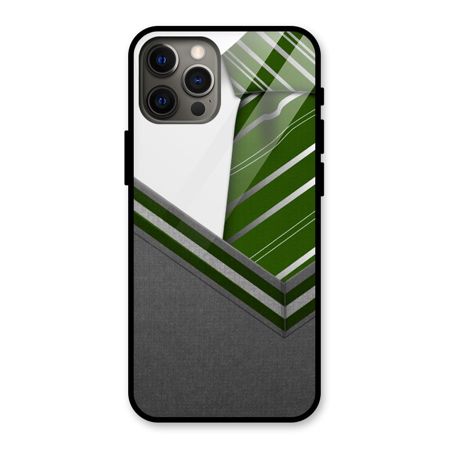 Grey Sweater Glass Back Case for iPhone 12 Pro Max