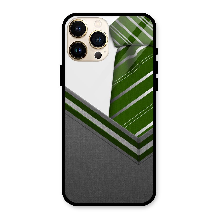 Grey Sweater Glass Back Case for iPhone 13 Pro Max
