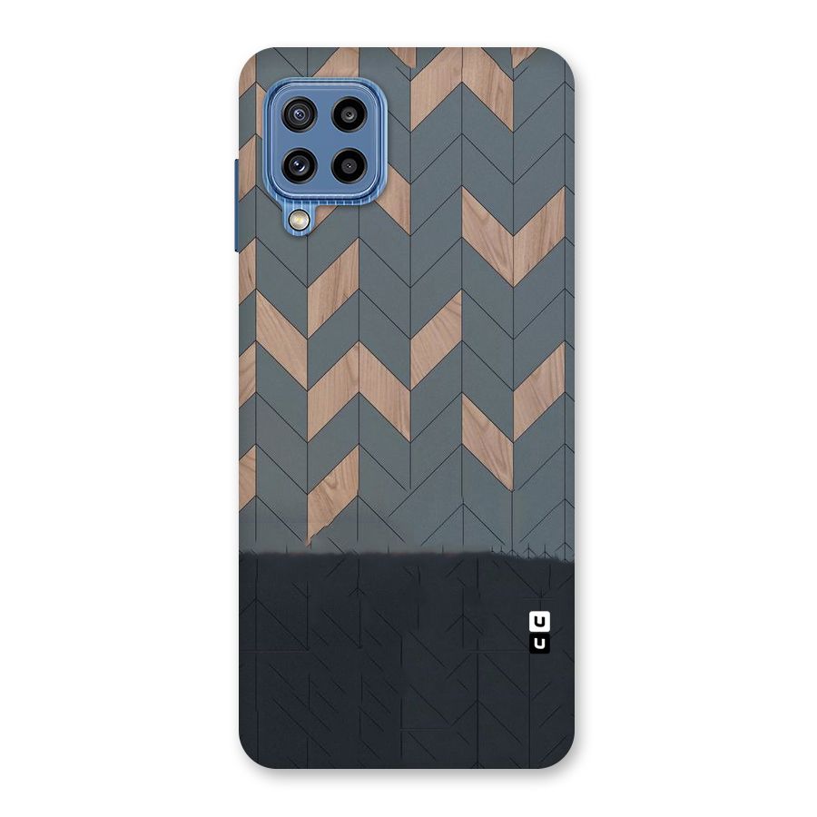 Greyish Wood Design Back Case for Galaxy M32